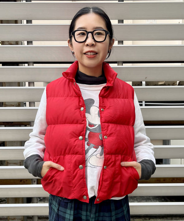 ミナミマリコさんの「BEAMS WOMEN｜BEAMS BOY / リブ タートル ロングスリーブ」を使ったコーディネート