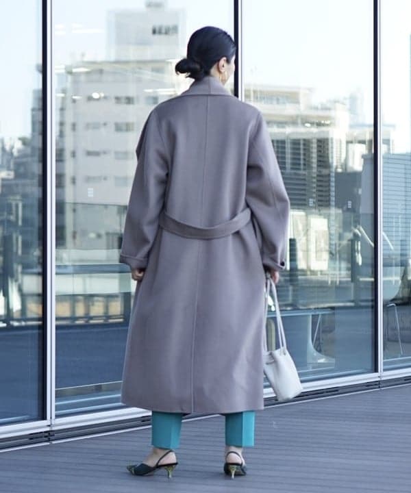 松元 晴佳さんの「BEAMS WOMEN｜NEBULONI E &times; Demi-Luxe BEAMS / 別注 バックストラップ ミュール」を使ったコーディネート