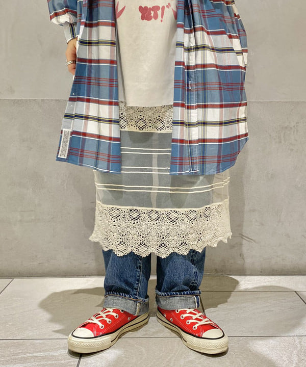原口 愛さんの「BEAMS WOMEN｜CONVERSE / ALL STAR J HI RED」を使ったコーディネート