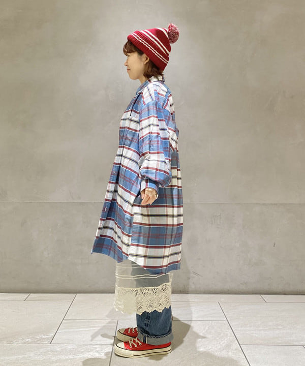 原口 愛さんの「BEAMS WOMEN｜CONVERSE / ALL STAR J HI RED」を使ったコーディネート