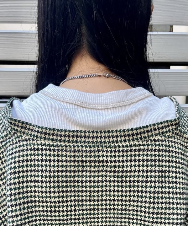 ミナミマリコさんの「BEAMS WOMEN｜BEAMS BOY / デタッチカラー ミリタリー ロングスリーブ」を使ったコーディネート