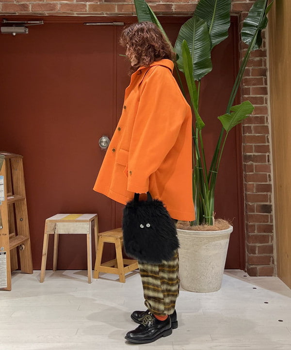 エノモト アミさんの「BEAMS WOMEN｜HAVERSACK &times; BEAMS BOY / 別注 ピーコート」を使ったコーディネート