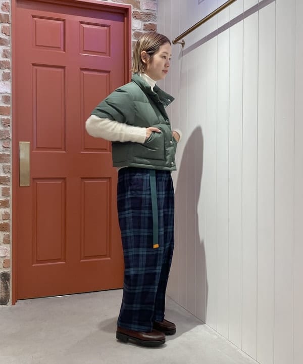 Kaoru Sakumaさんの「BEAMS WOMEN｜BEAMS BOY / リブ タートル ロングスリーブ」を使ったコーディネート