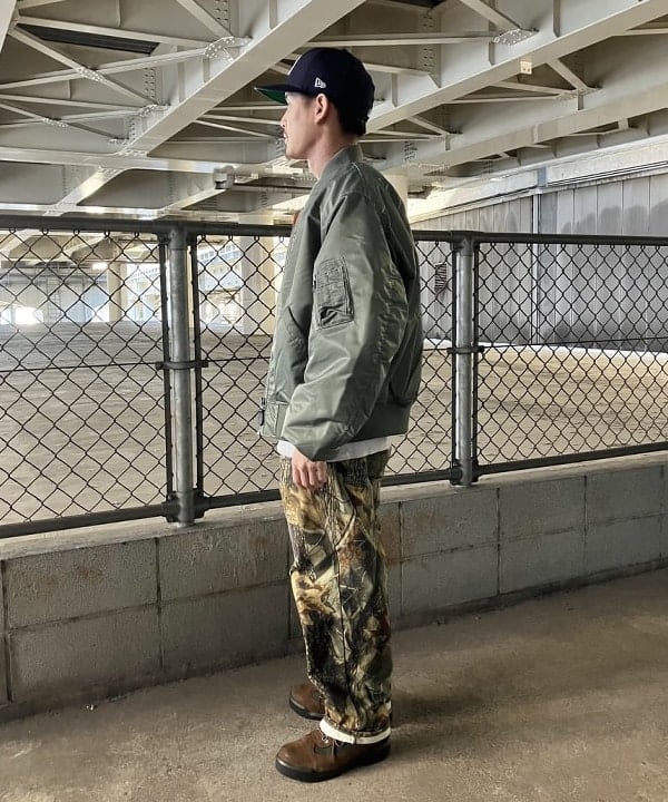 ホサカさんの「BEAMS WOMEN｜BEAMS / MA-1」を使ったコーディネート