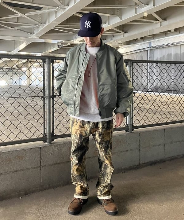 ホサカさんの「BEAMS WOMEN｜BEAMS / MA-1」を使ったコーディネート