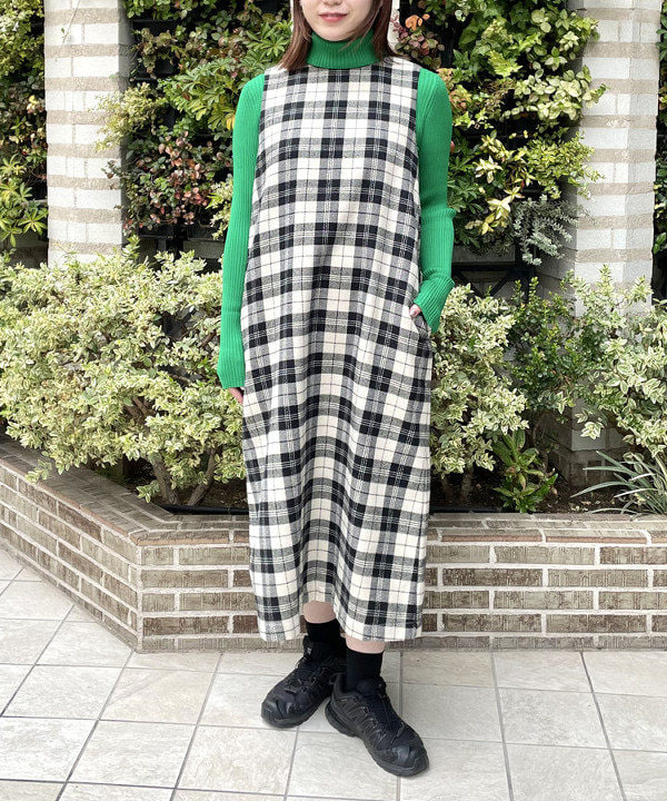 田中 里実さんの「BEAMS WOMEN｜DANTON / ノーカラー フリース ジャケット」を使ったコーディネート
