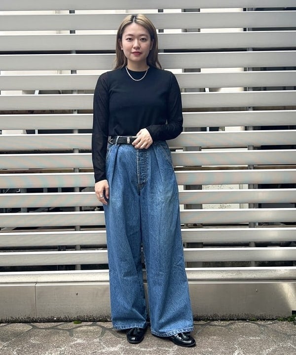 千田 静香さんの「BEAMS WOMEN｜PHILIPPE AUDIBERT / ALBA ネックレス シルバー」を使ったコーディネート