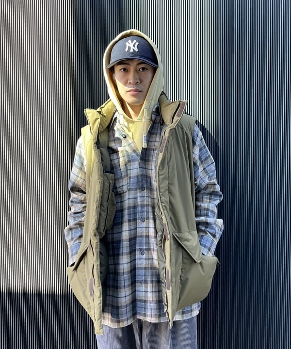 平柳 楓馬さんの「BEAMS WOMEN｜【ビームスの百名品】NEW ERA &times; BEAMS / 別注 9Fifty Retro Crown Cap」を使ったコーディネート