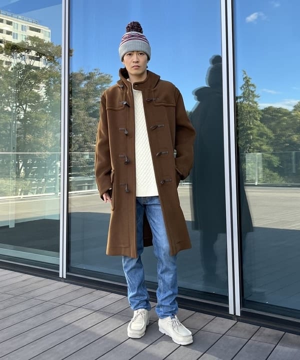 平柳 楓馬さんの「BEAMS WOMEN｜ベーシック ストレッチ デニムパンツ」を使ったコーディネート