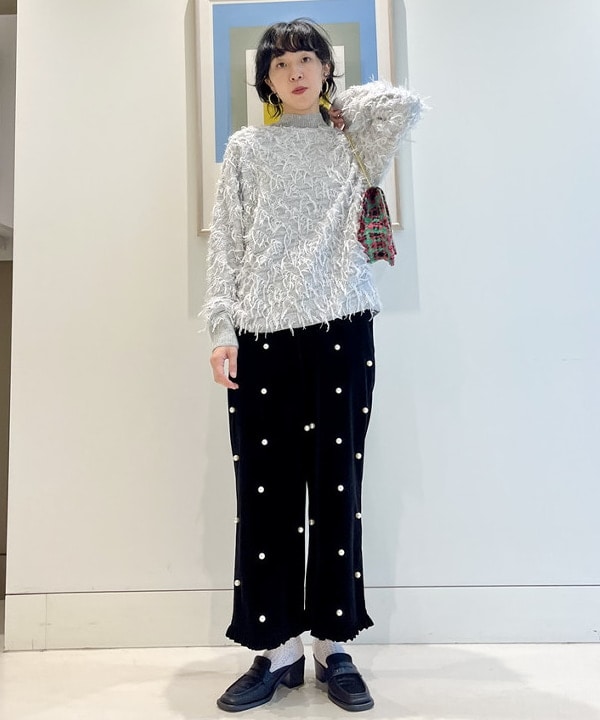 kigoさんの「BEAMS WOMEN｜KASSIOPEA × Ray BEAMS /?別注 ミニ バッグ」を使ったコーディネート
