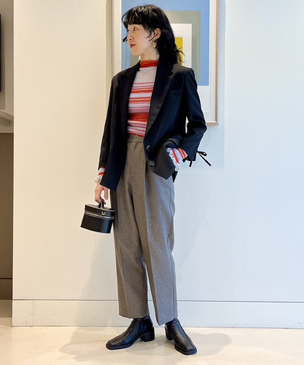 kigoさんの「BEAMS WOMEN｜Ray BEAMS / ストレッチ ショート ブーツ」を使ったコーディネート