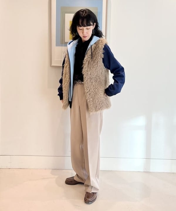 Ray BEAMS / フリルブレード シャツ|BEAMS WOMEN(ビームス ウィメン)の