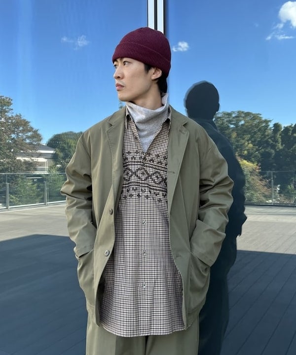 平柳 楓馬さんの「BEAMS WOMEN｜BEAMS / 撥水 ストレッチ ジャケット」を使ったコーディネート