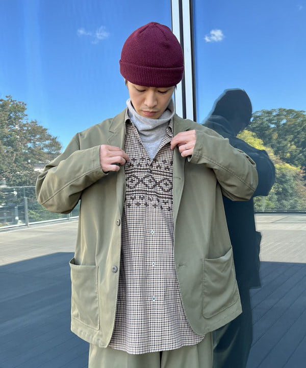 平柳 楓馬さんの「BEAMS WOMEN｜BEAMS / 撥水 ストレッチ ジャケット」を使ったコーディネート