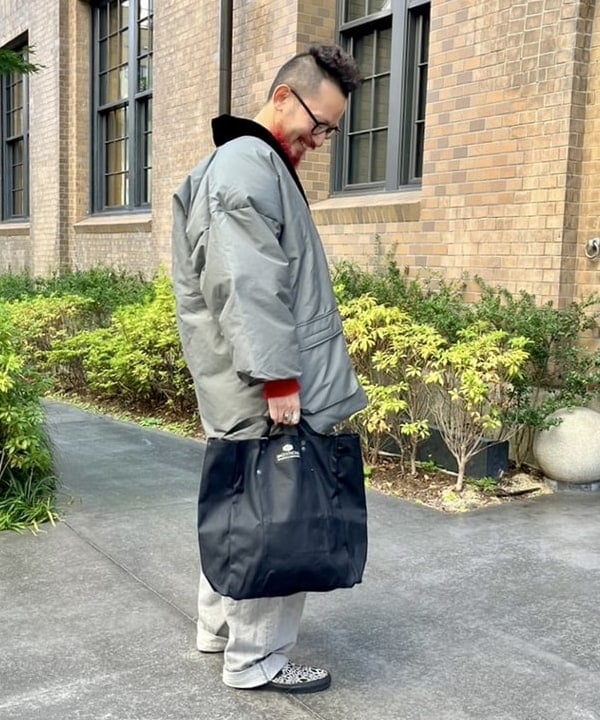 BEAMS GOLF ネイビー ダウンセーター