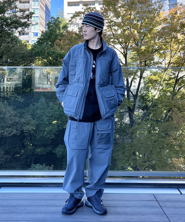 平柳 楓馬さんの「BEAMS WOMEN｜〈MEN〉Columbia &times; BEAMS / 別注 パンツ」を使ったコーディネート