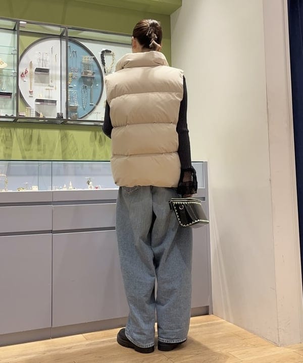 Yumenoさんの「BEAMS WOMEN｜HEY！Mrs ROSE &times; Ray BEAMS / 別注 カガリ バニティ」を使ったコーディネート