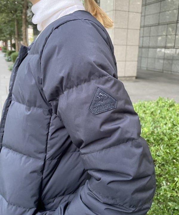 makita mikaさんの「BEAMS WOMEN｜PYRENEX × Demi-Luxe BEAMS / 別注 CANNES SOFT ダウンジャケット」を使ったコーディネート