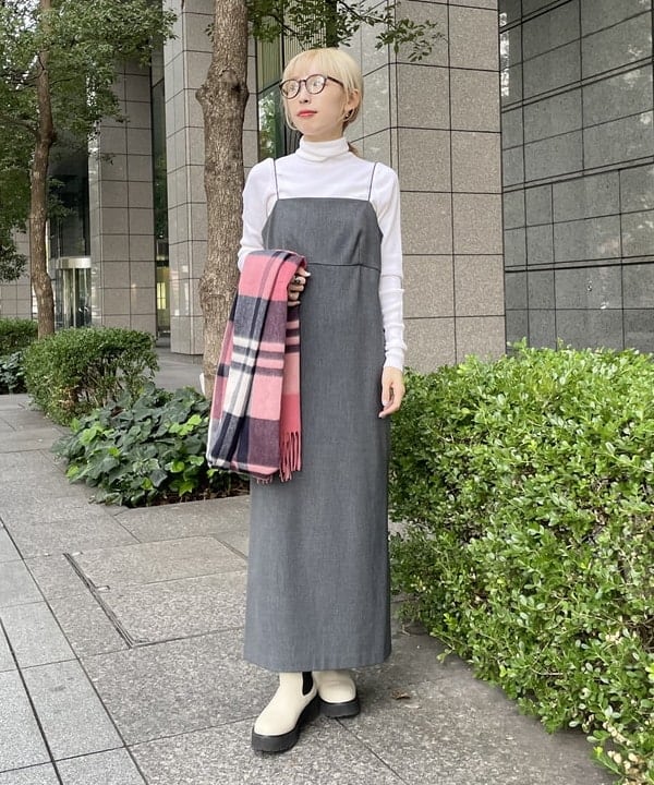 makita mikaさんの「BEAMS WOMEN｜PYRENEX × Demi-Luxe BEAMS / 別注 CANNES SOFT ダウンジャケット」を使ったコーディネート