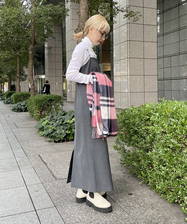 makita mikaさんの「BEAMS WOMEN｜PYRENEX × Demi-Luxe BEAMS / 別注 CANNES SOFT ダウンジャケット」を使ったコーディネート