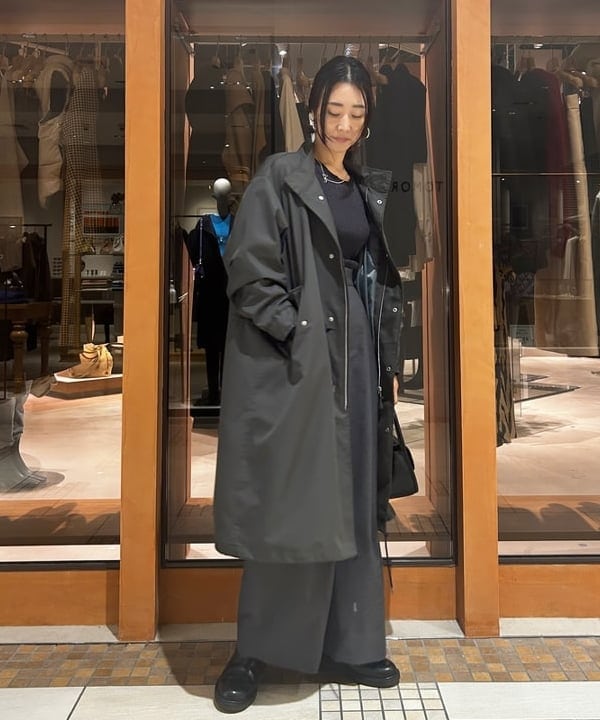 川口 恵さんの「BEAMS WOMEN｜ベルテッド バッグ」を使ったコーディネート