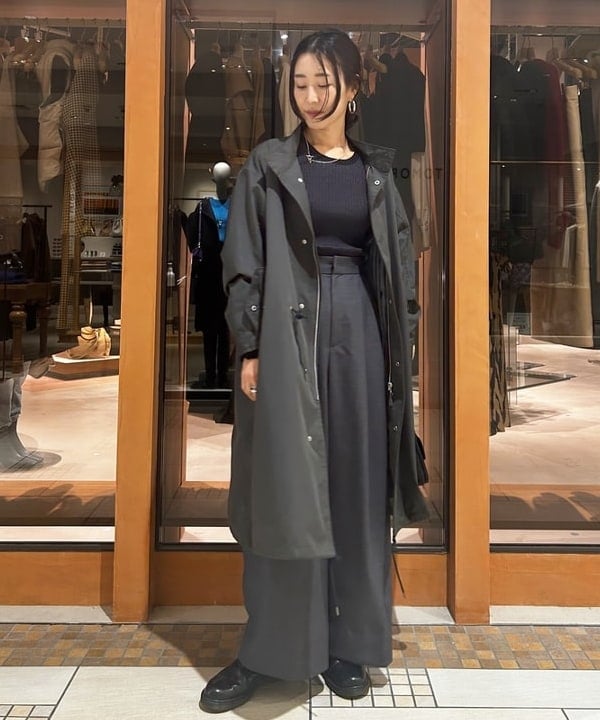 川口 恵さんの「BEAMS WOMEN｜ベルテッド バッグ」を使ったコーディネート