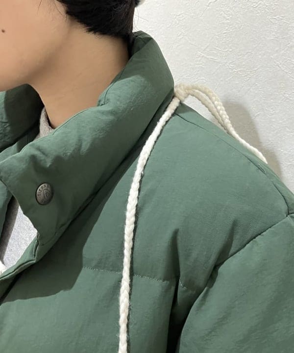 葵さんの「BEAMS WOMEN｜ブロード リブ クルーネック スウェット」を使ったコーディネート