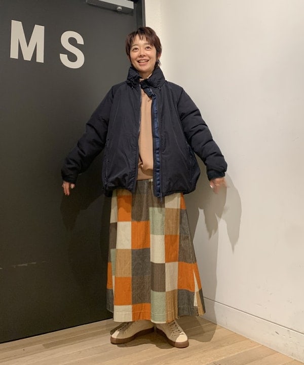 矢野(青木)優香さんの「BEAMS WOMEN｜」を使ったコーディネート