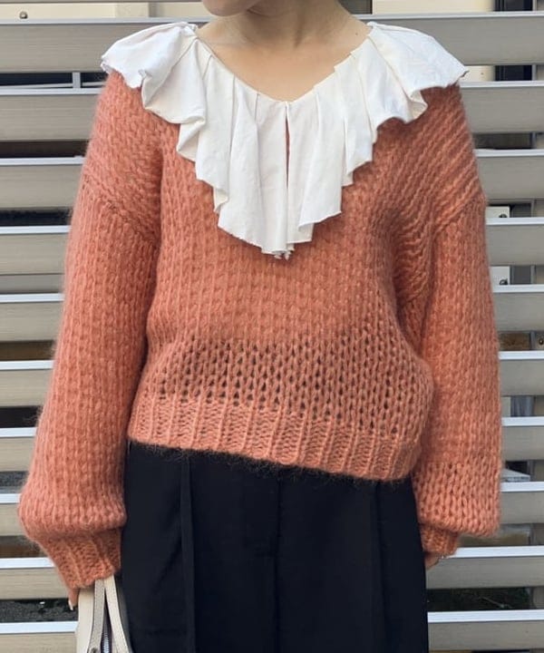 中川　ゆららさんの「BEAMS WOMEN｜GIANNI CHIARINI / ALIFA レザーショルダーバッグ S」を使ったコーディネート