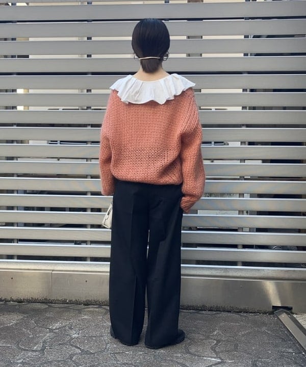 中川　ゆららさんの「BEAMS WOMEN｜GIANNI CHIARINI / ALIFA レザーショルダーバッグ S」を使ったコーディネート