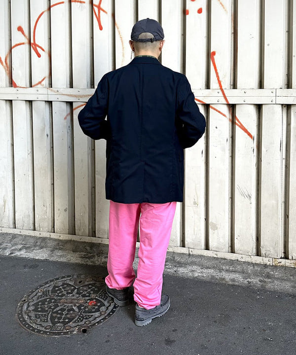 林 義人さんの「コンバット ウール 3ボタン ブレザー」を使ったコーディネート