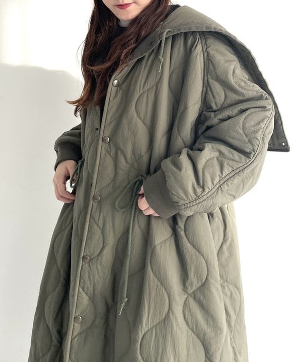 カスタニ モモノさんの「BEAMS WOMEN｜cableami × BEAMS BOY / 別注 シャギー チェック キャップ」を使ったコーディネート