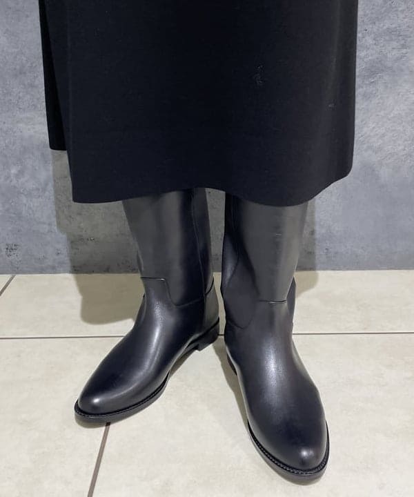 高木 菜央さんの「BEAMS WOMEN｜Demi-Luxe BEAMS / ジョッキー ロングブーツ」を使ったコーディネート