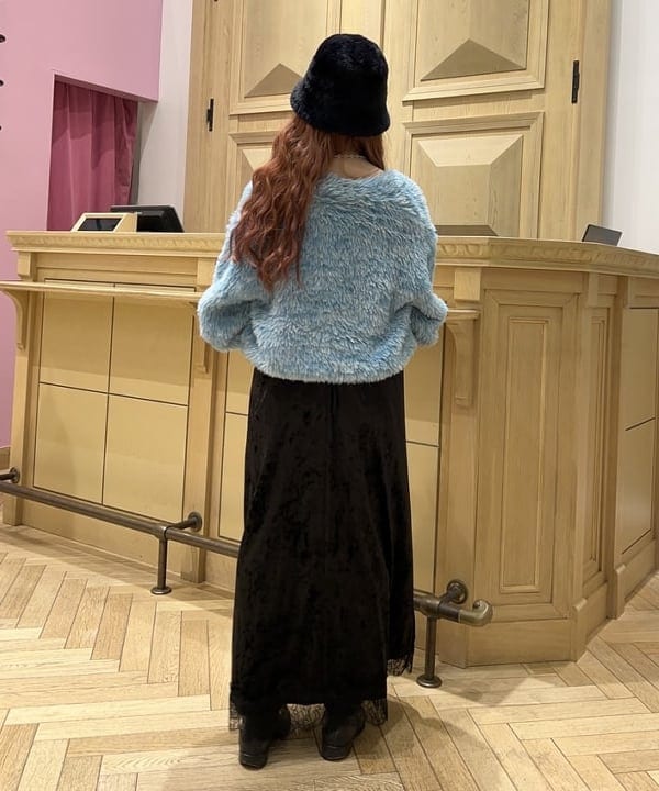 オカベ　アヤカさんの「BEAMS WOMEN｜Ray BEAMS / シャギー ベルハット」を使ったコーディネート
