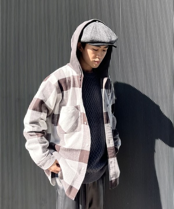 平柳 楓馬さんの「BEAMS WOMEN｜BEAMS PLUS / Casket Wool Herringbone」を使ったコーディネート