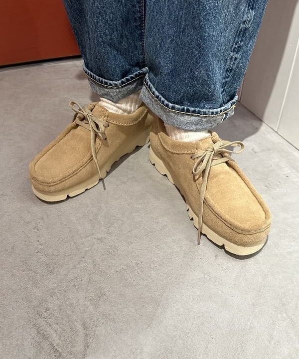 ナガオカ サキさんの「BEAMS WOMEN｜CLARKS ORIGINALS / Wallabee Boot GTX 23SS」を使ったコーディネート