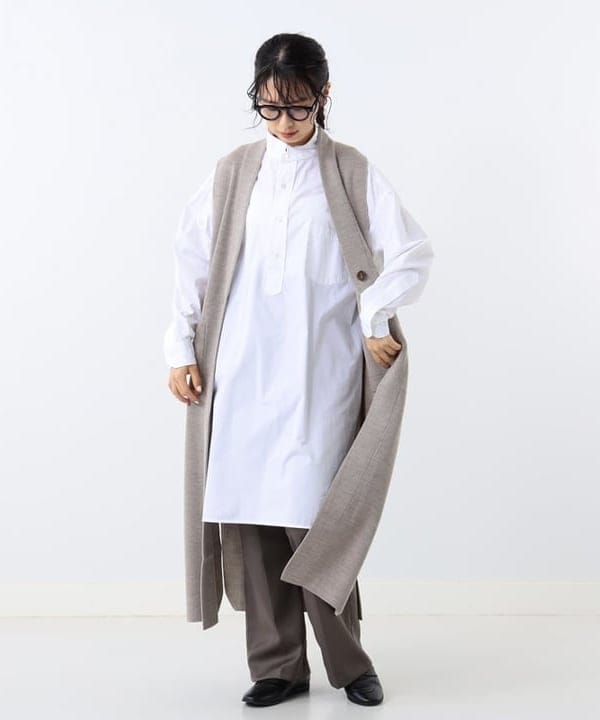 佐藤 美樹さんの「BEAMS WOMEN｜Demi-Luxe BEAMS / スムースレザー ローファー」を使ったコーディネート