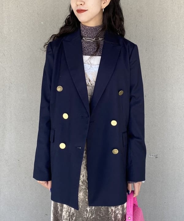 マツド ユメカさんの「BEAMS WOMEN｜Ray BEAMS / 6ボタン ダブル ブレザー」を使ったコーディネート