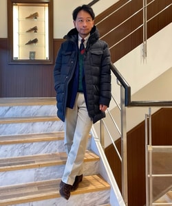 BEAMS F（ビームスF）【別注】BAFY / ケーブル ニットベスト