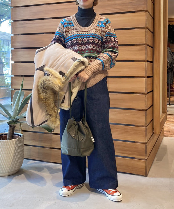Kaoru Sakumaさんの「BEAMS WOMEN｜UNITED CARR × BEAMS BOY / 別注 B-7」を使ったコーディネート