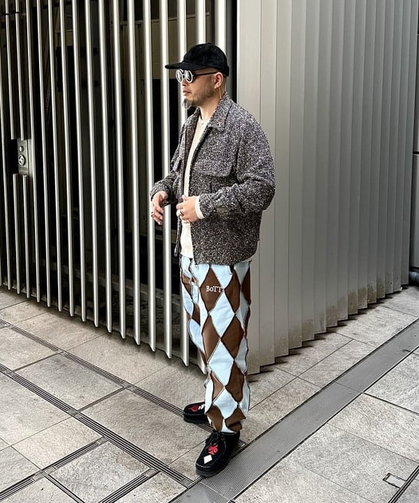 林 義人さんの「BEAMS PLUS / 6 Panel Suede」を使ったコーディネート