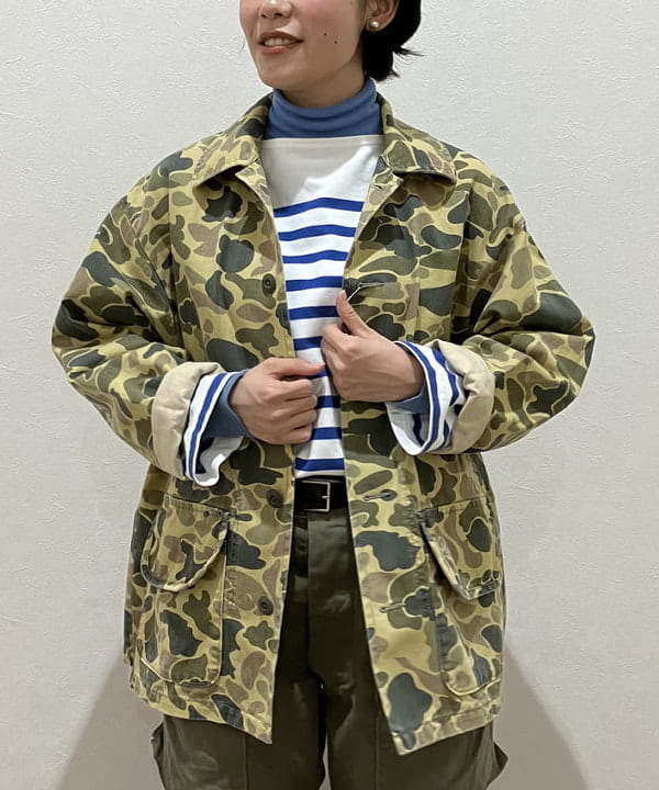 葵さんの「BEAMS WOMEN｜ナバルボーダー ビッグ ボートネック カットソー」を使ったコーディネート