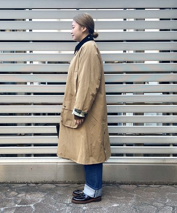 千田 静香さんの「BEAMS WOMEN｜YOUNG&OLSEN / レザートートバッグ M」を使ったコーディネート