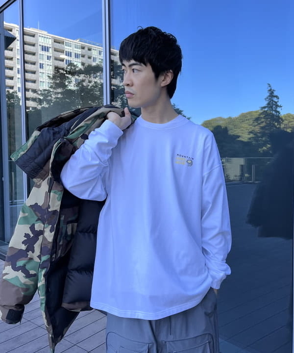 平柳 楓馬さんの「BEAMS WOMEN｜〈MEN〉Columbia &times; BEAMS / 別注 パンツ」を使ったコーディネート