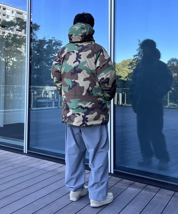 平柳 楓馬さんの「BEAMS WOMEN｜〈MEN〉Columbia &times; BEAMS / 別注 パンツ」を使ったコーディネート