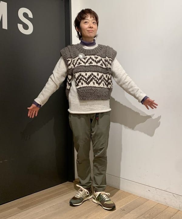 矢野(青木)優香さんの「BEAMS WOMEN｜」を使ったコーディネート