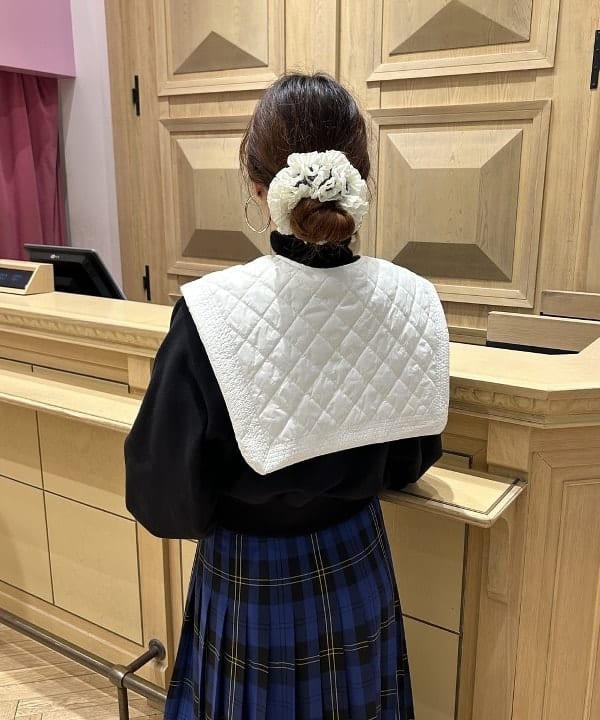 渡邊 舞さんの「BEAMS WOMEN｜キルティング ノーカラー ブルゾン」を使ったコーディネート