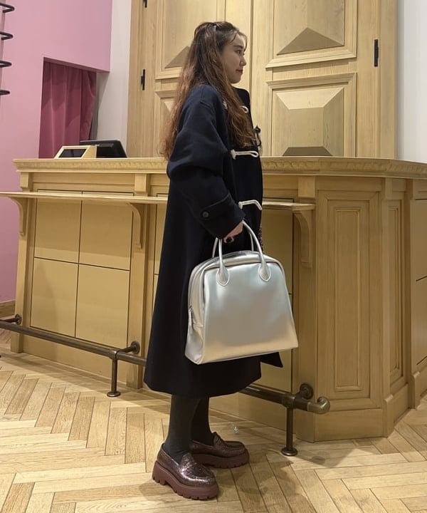 渡邊 舞さんの「BEAMS WOMEN｜Ray BEAMS / トグルボタン スタンドカラー コート」を使ったコーディネート
