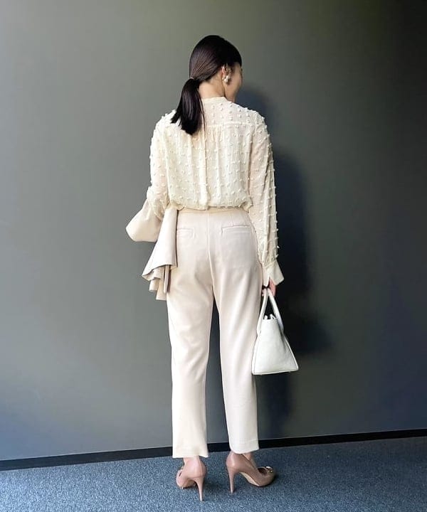 Ichika Hondaさんの「BEAMS WOMEN｜トリアセ カラーレスジャケット＊」を使ったコーディネート