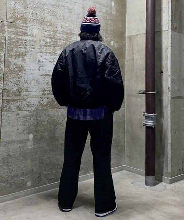 りゅうりゅうさんの「BEAMS WOMEN｜リラックスフィット THERMOLITE(R) MA-1 （撥水）」を使ったコーディネート